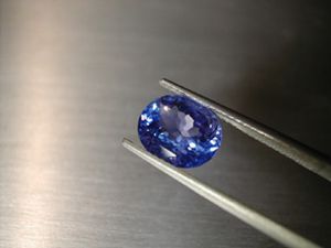 sapphire natural 3.26 ct. oval